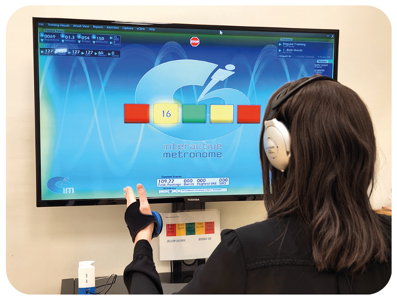 Interactive Metronome therapy